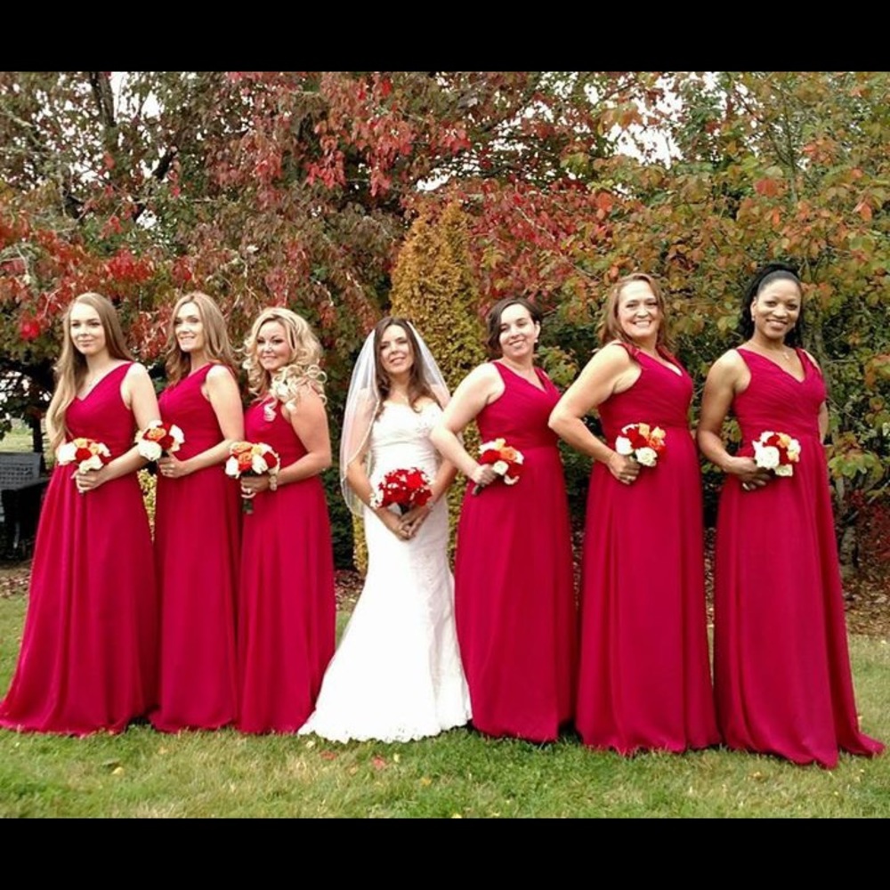 Red dress